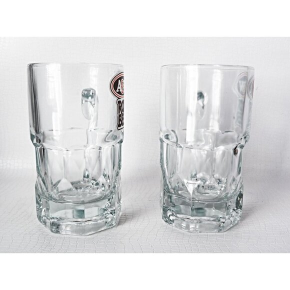 2 A&W Root Beer Mugs Advertising 1980's Vintage Barware - Picture 5 of 6